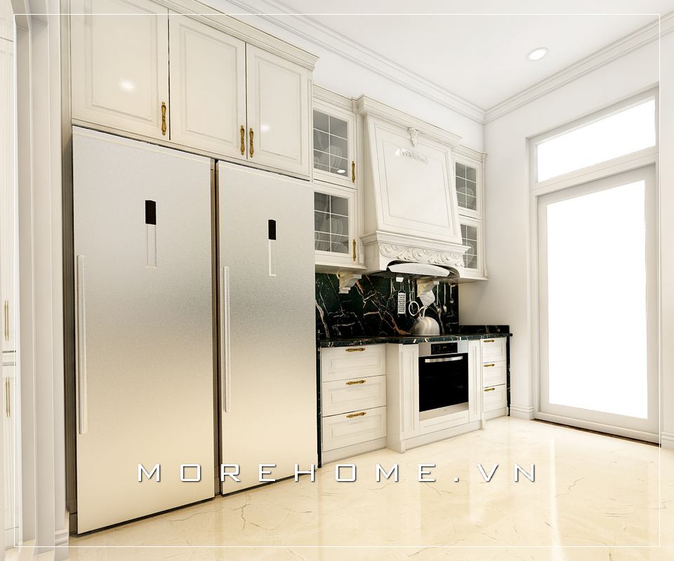 Thiết kế nội thất phòng bếp đẹp, sang trọng và tiện nghi